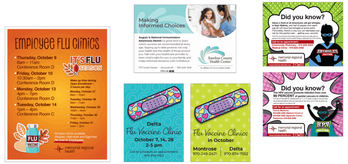 Immunization Awareness Campaign Spread