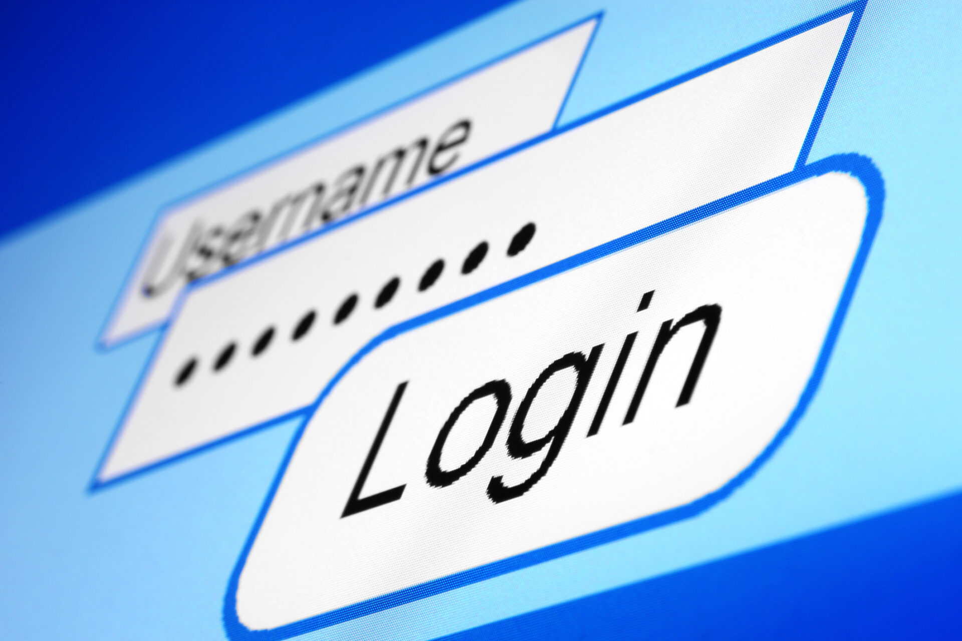 Website login