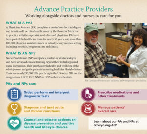 Advanced practice providers healthcare newsletter